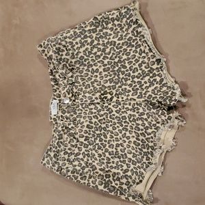 YMI leopard print jeans